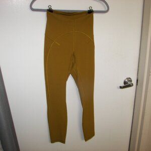 Lululemon women's Align mustard yellow leggings size 4